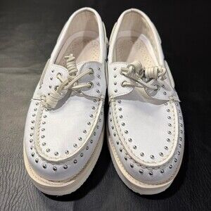 Sperry Women's White Boat-shoes